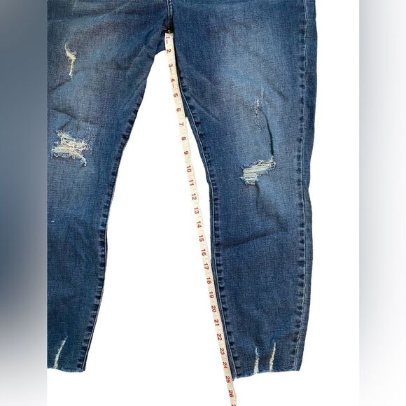 Pistola Distressed Scissor Hem Ankle Length Skinny Jeans - Picture 3 of 11